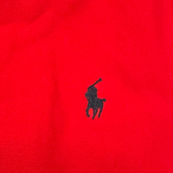 Vintage Polo Ralph Lauren Red Zip-Up Jacket plaid flannel lining - Picture 3 of 10